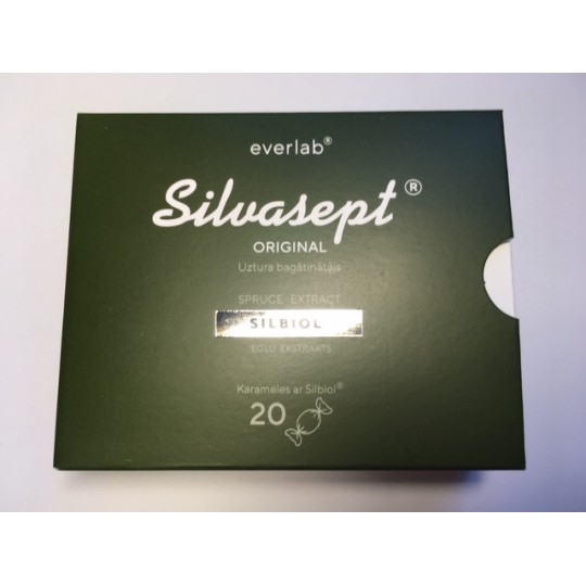 Silvasept ORIGINAL (20 karameles) 84g, EVERLAB